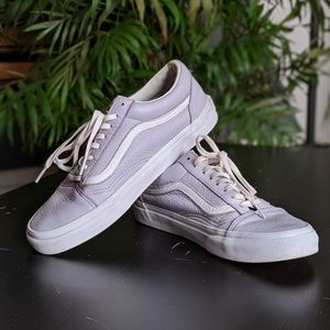 Lilac Leather Vans - Madewell Exclusive